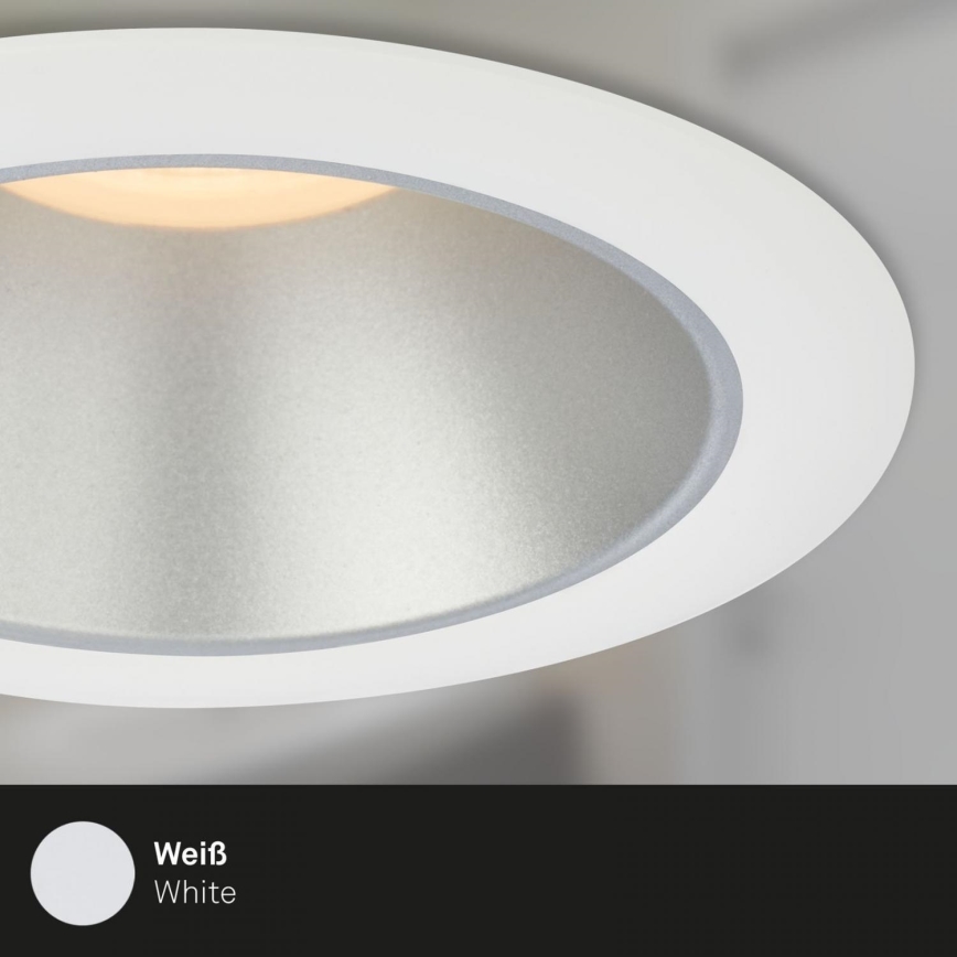 Briloner 7041-036 - SET 3x LED Bathroom recessed light LED/4,9W/230V IP44 white