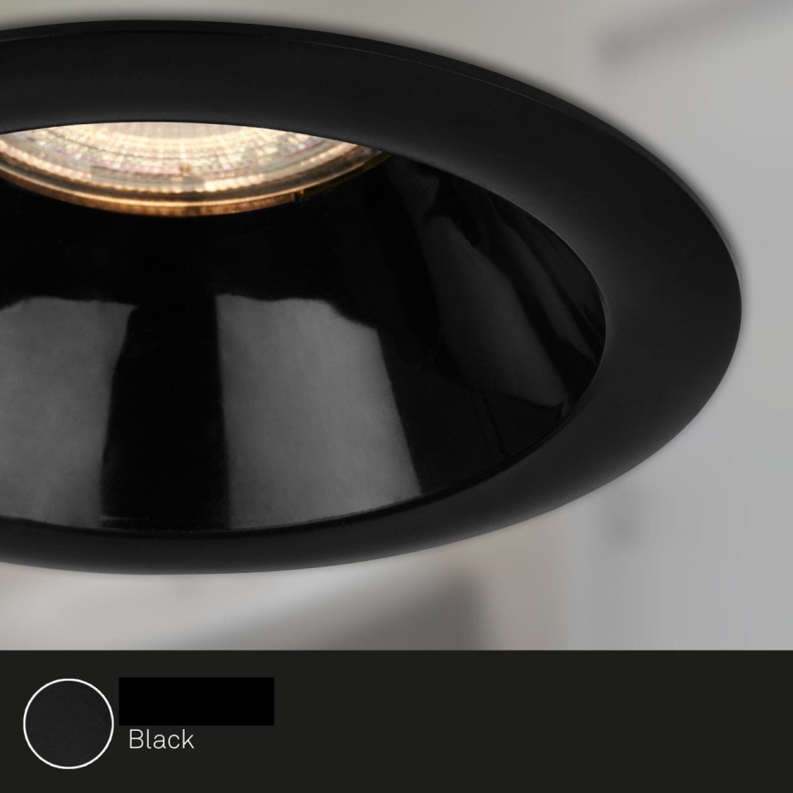 Briloner 7042-035 - SET 3x Bathroom recessed light 1xGU10/9W/230V IP23