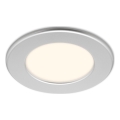 Briloner 7049014 - Dimmable LED recessed bathroom downlight LED/6W/230V 3000K IP44 matte chrome