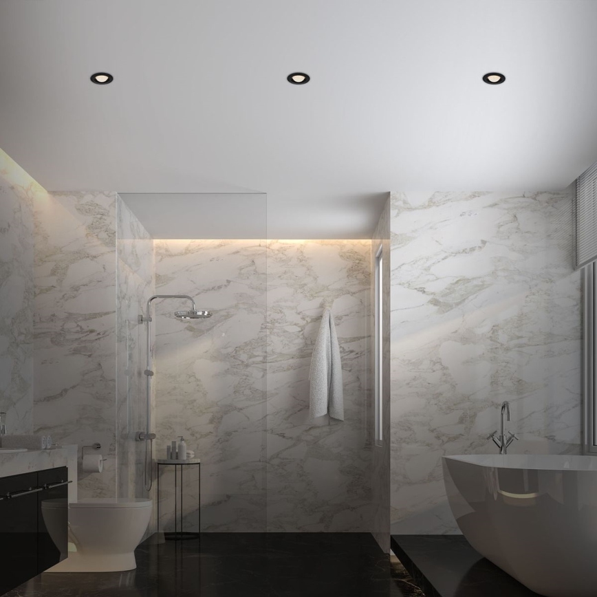Briloner 7056-035 - SET 3x LED Bathroom recessed light LED/3W/230V IP44