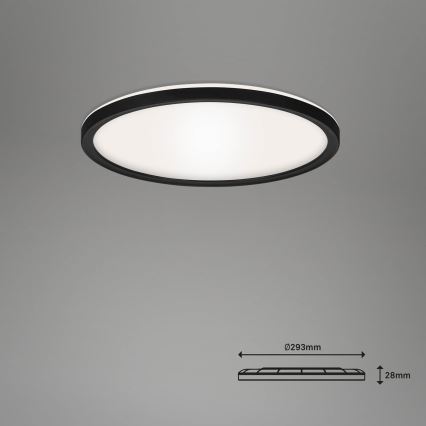 Briloner 7058-015 - LED Dimmable light SLIM LED/18W/230V 2700-6500K Wi-Fi Tuya + remote control
