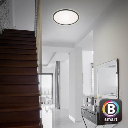 Briloner 7059-015 - LED Dimmable ceiling light SLIM LED/22W/230V 2700-6500K Wi-Fi Tuya + remote control