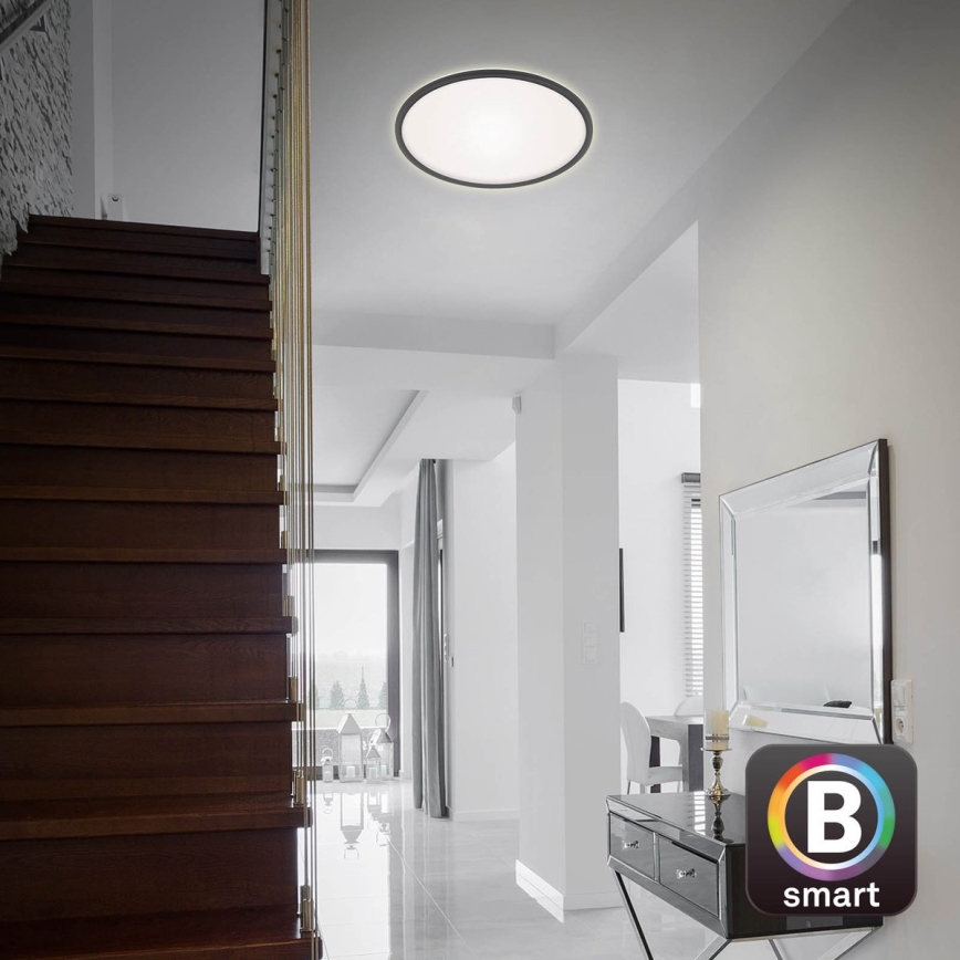 Briloner 7059-015 - LED Dimmable ceiling light SLIM LED/22W/230V 2700-6500K Wi-Fi Tuya + remote control