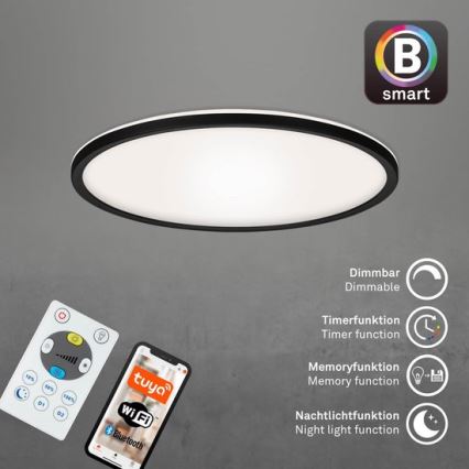 Briloner 7059-015 - LED Dimmable ceiling light SLIM LED/22W/230V 2700-6500K Wi-Fi Tuya + remote control