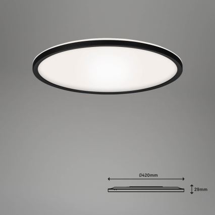 Briloner 7059-015 - LED Dimmable ceiling light SLIM LED/22W/230V 2700-6500K Wi-Fi Tuya + remote control