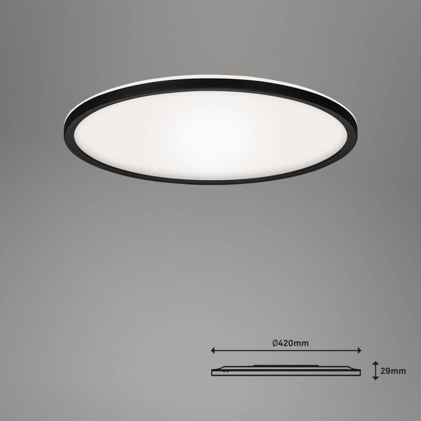 Briloner 7059-015 - LED Dimmable ceiling light SLIM LED/22W/230V 2700-6500K Wi-Fi Tuya + remote control