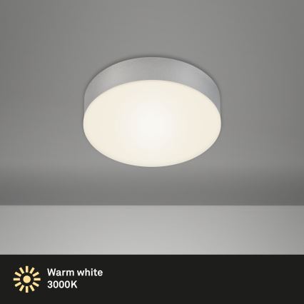 Briloner 7064014 - LED Ceiling light FLAME LED/11W/230V silver