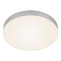 Briloner 7066-014 - LED Ceiling light FLAME LED/21W/230V 3000K silver d. 28,7 cm