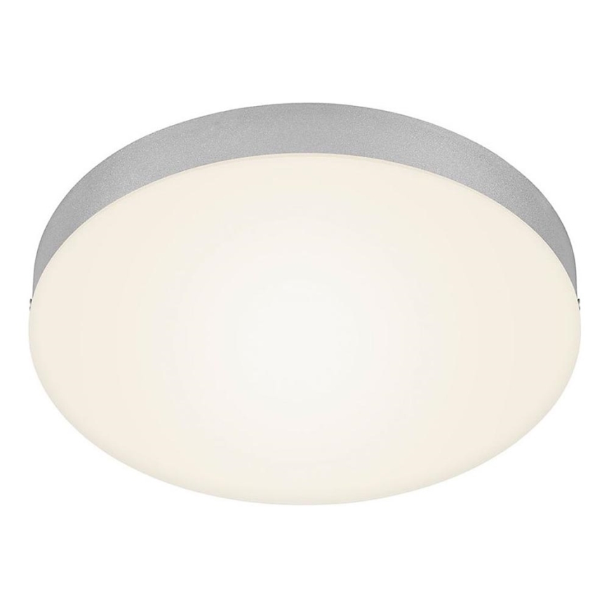 Briloner 7066-014 - LED Ceiling light FLAME LED/21W/230V 3000K silver d. 28,7 cm