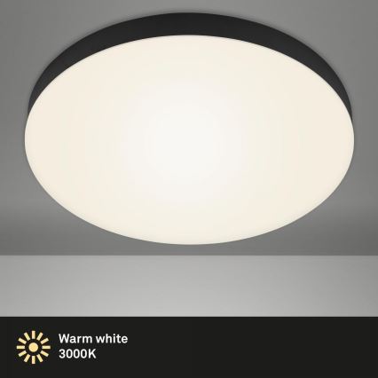 Briloner 7068-015 - LED Ceiling light FLAME LED/24,5W/230V 3000K black