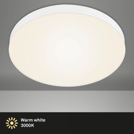 Briloner 7068-016 - LED Ceiling light FLAME LED/24,5W/230V 3000K d. 38 cm white