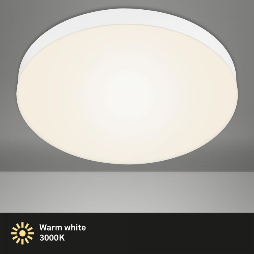 Briloner 7068-016 - LED Ceiling light FLAME LED/24,5W/230V 3000K d. 38 cm white
