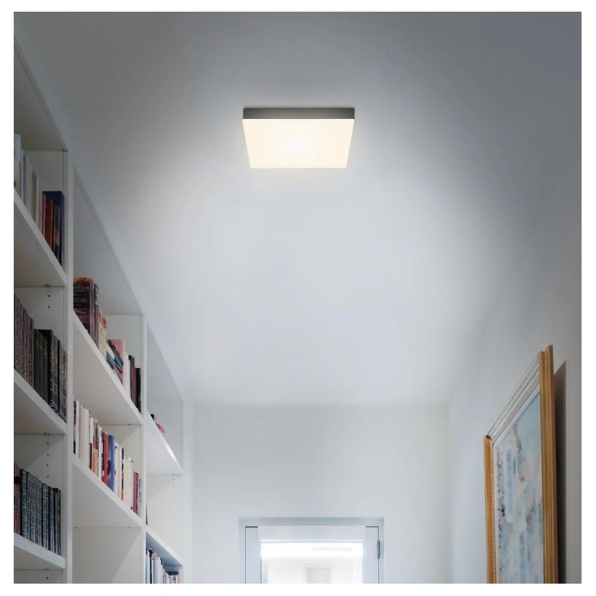 Briloner 7070-015 - LED Ceiling light FLAME LED/16W/230V black