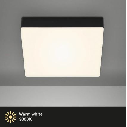 Briloner 7070-015 - LED Ceiling light FLAME LED/16W/230V black