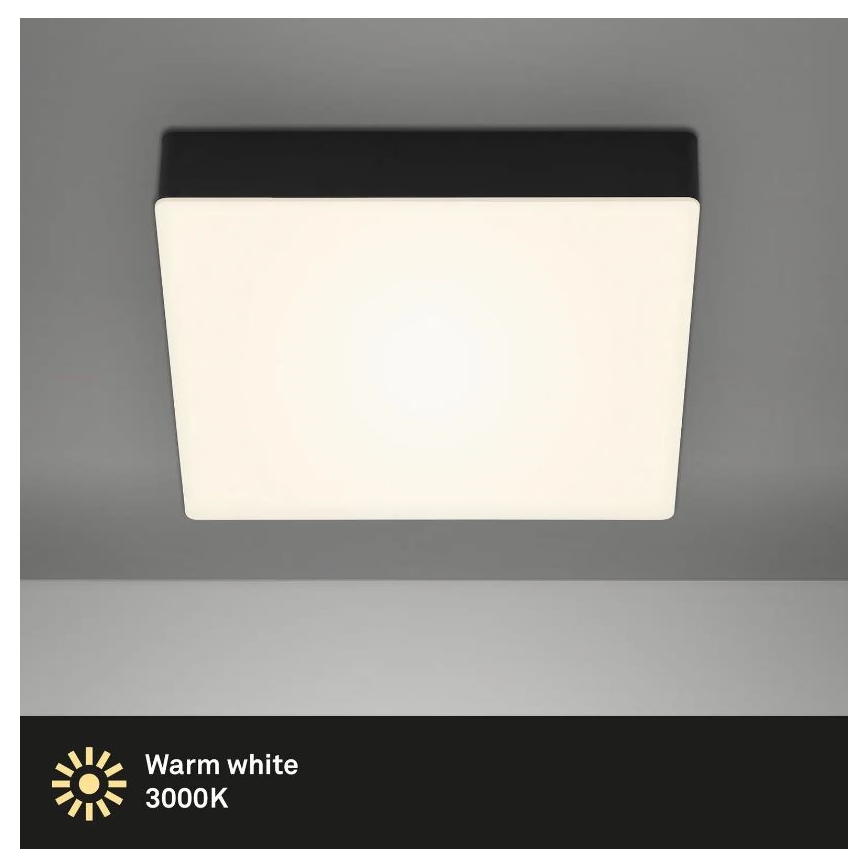 Briloner 7070-015 - LED Ceiling light FLAME LED/16W/230V black