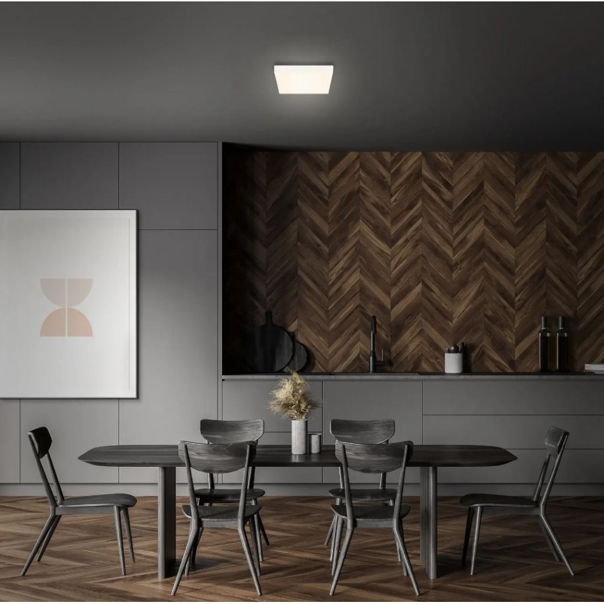 Briloner 7070-016 - LED Ceiling light FLAME LED/16W/230V white