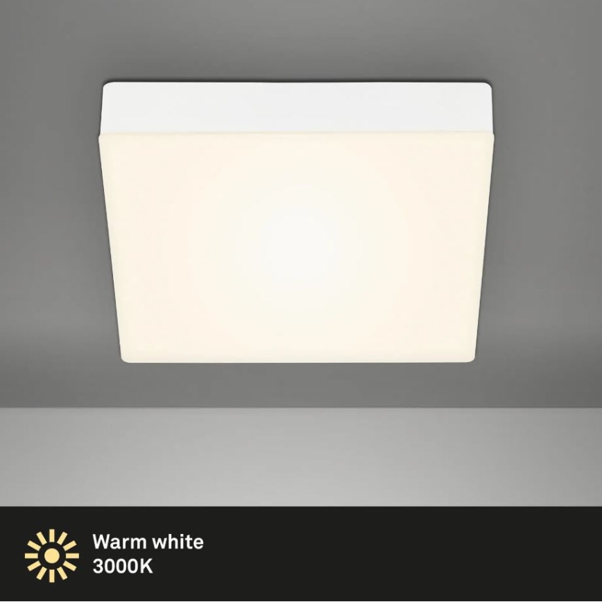 Briloner 7070-016 - LED Ceiling light FLAME LED/16W/230V white