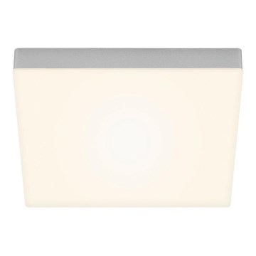 Briloner 7071-014 - LED Ceiling light FLAME LED/21W/230V 3000K 28,7x28,7 cm silver