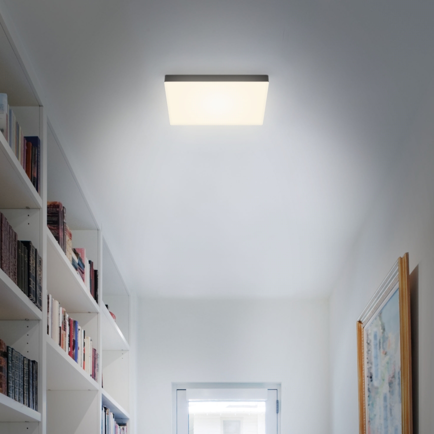 Briloner 7071015 - LED Ceiling light FLAME LED/21W/230V black