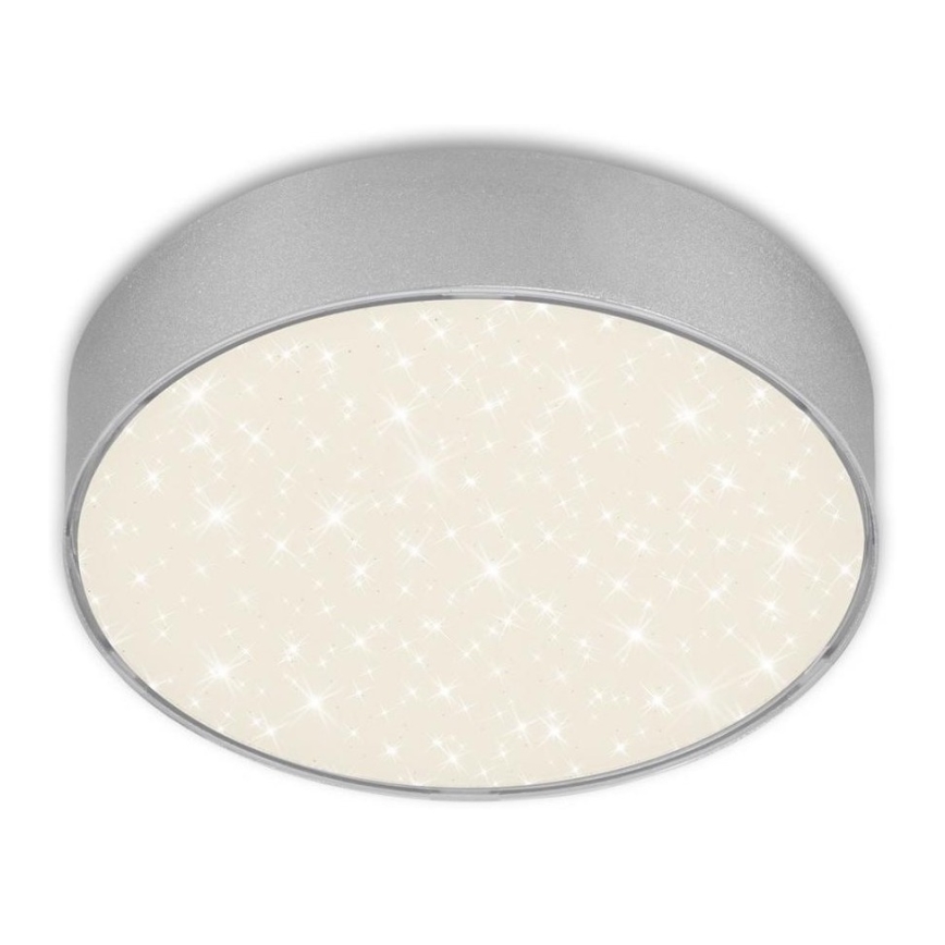 Briloner 7072-414 - LED Ceiling light STAR SKY LED/11W/230V 4000K d. 15 cm silver