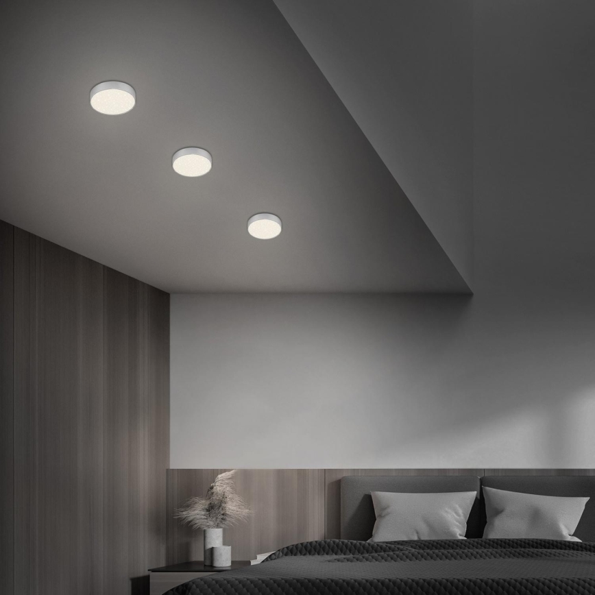 Briloner 7072-414 - LED Ceiling light STAR SKY LED/11W/230V 4000K d. 15 cm silver