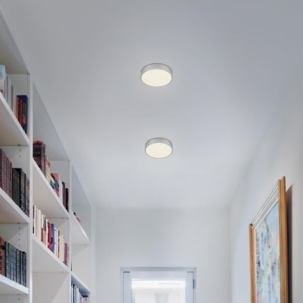 Briloner 7072-414 - LED Ceiling light STAR SKY LED/11W/230V 4000K d. 15 cm silver