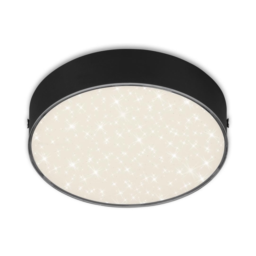 Briloner 7072-415 - LED Ceiling light STAR SKY LED/11W/230V 4000K d. 15 cm black