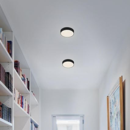 Briloner 7072-415 - LED Ceiling light STAR SKY LED/11W/230V 4000K d. 15 cm black