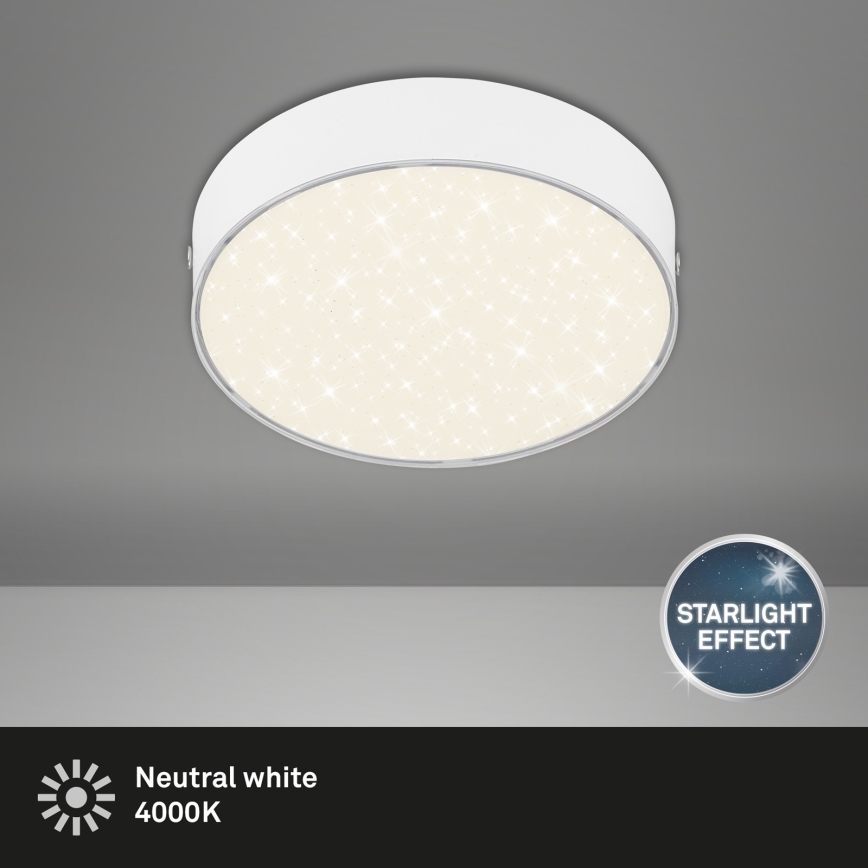 Briloner 7072-416 - LED Ceiling light STAR SKY LED/11W/230V 4000K d. 15 cm white