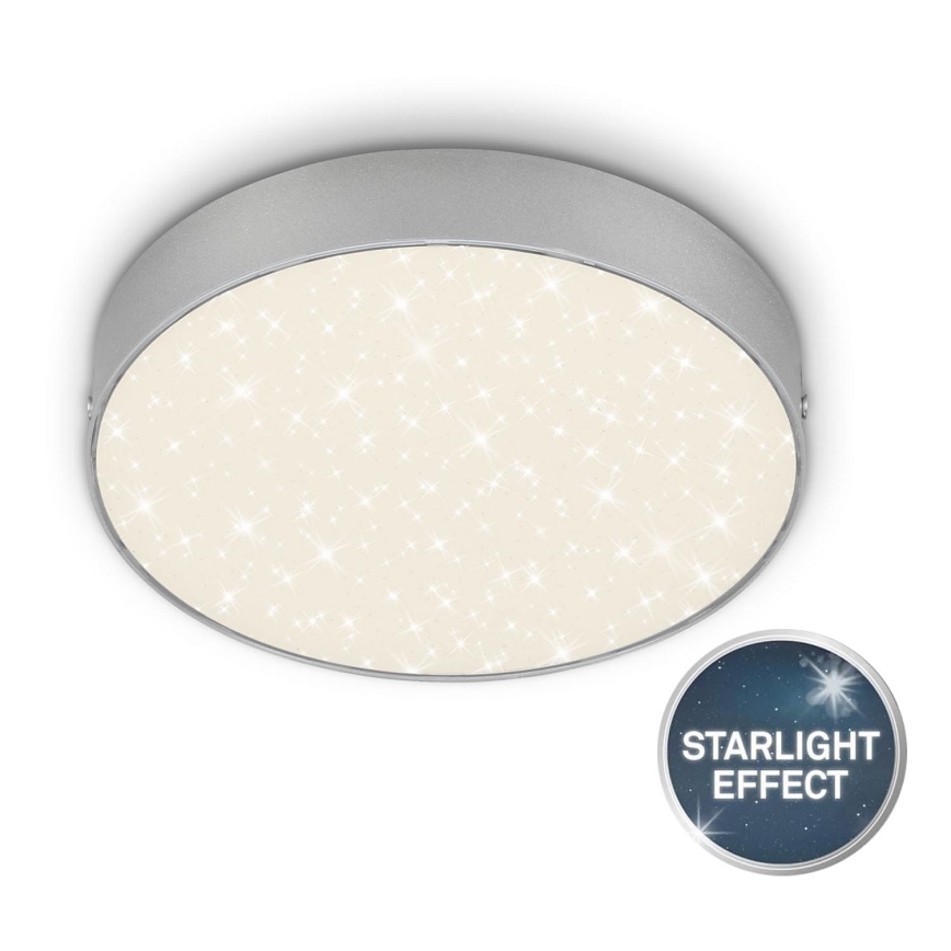 Briloner 7073-414 - LED Ceiling light STAR SKY LED/16W/230V 4000K d. 21 cm silver