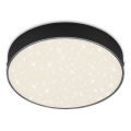 Briloner 7073-415 - LED Ceiling light STAR SKY LED/16W/230V 4000K d. 21 cm black