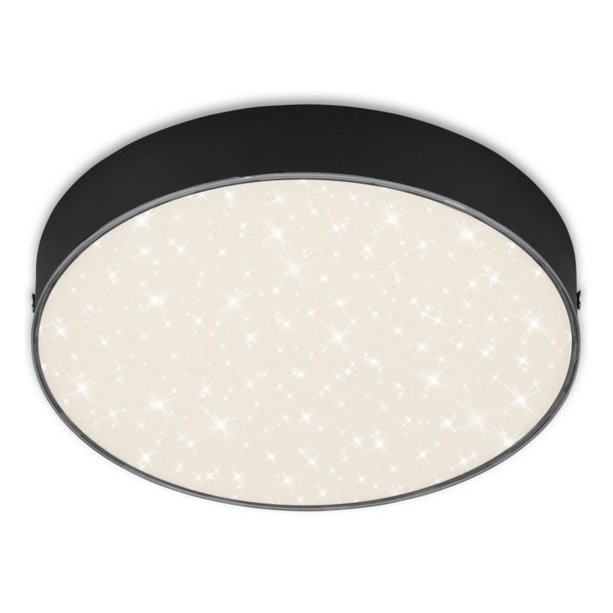 Briloner 7073-415 - LED Ceiling light STAR SKY LED/16W/230V 4000K d. 21 cm black