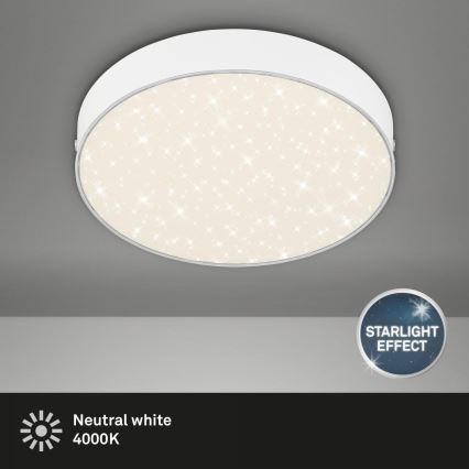 Briloner 7073-416 - LED Ceiling light STAR SKY LED/16W/230V 4000K d. 21 cm white
