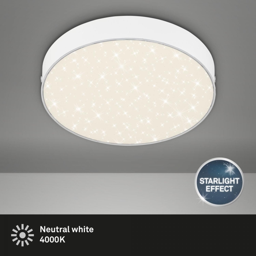 Briloner 7073-416 - LED Ceiling light STAR SKY LED/16W/230V 4000K d. 21 cm white