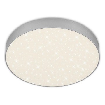 Briloner 7074-414 - LED Ceiling light STAR SKY LED/21W/230V 4000K d. 28 cm silver