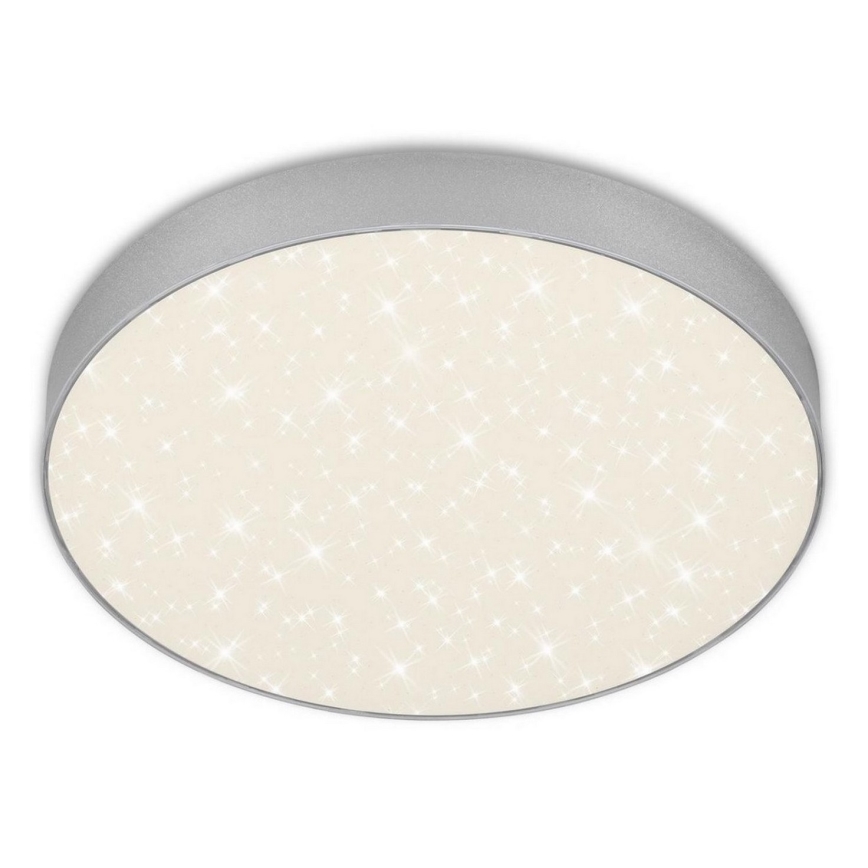 Briloner 7074-414 - LED Ceiling light STAR SKY LED/21W/230V 4000K d. 28 cm silver