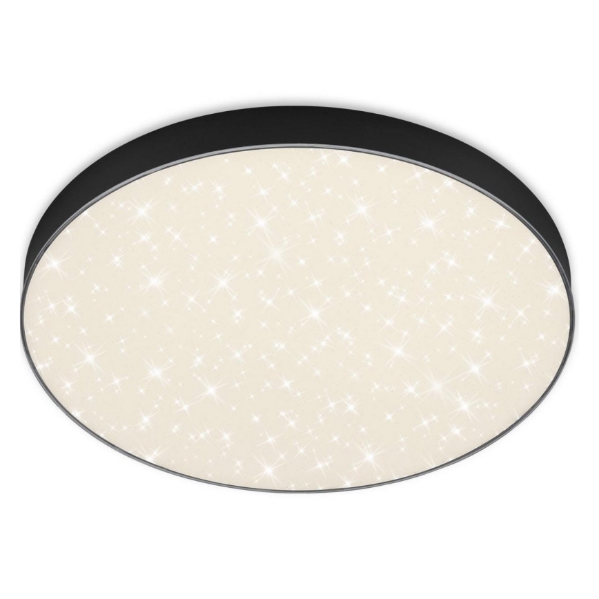 Briloner 7075-415 - LED Ceiling light STAR SKY LED/24,5W/230V 4000K d. 38 cm black