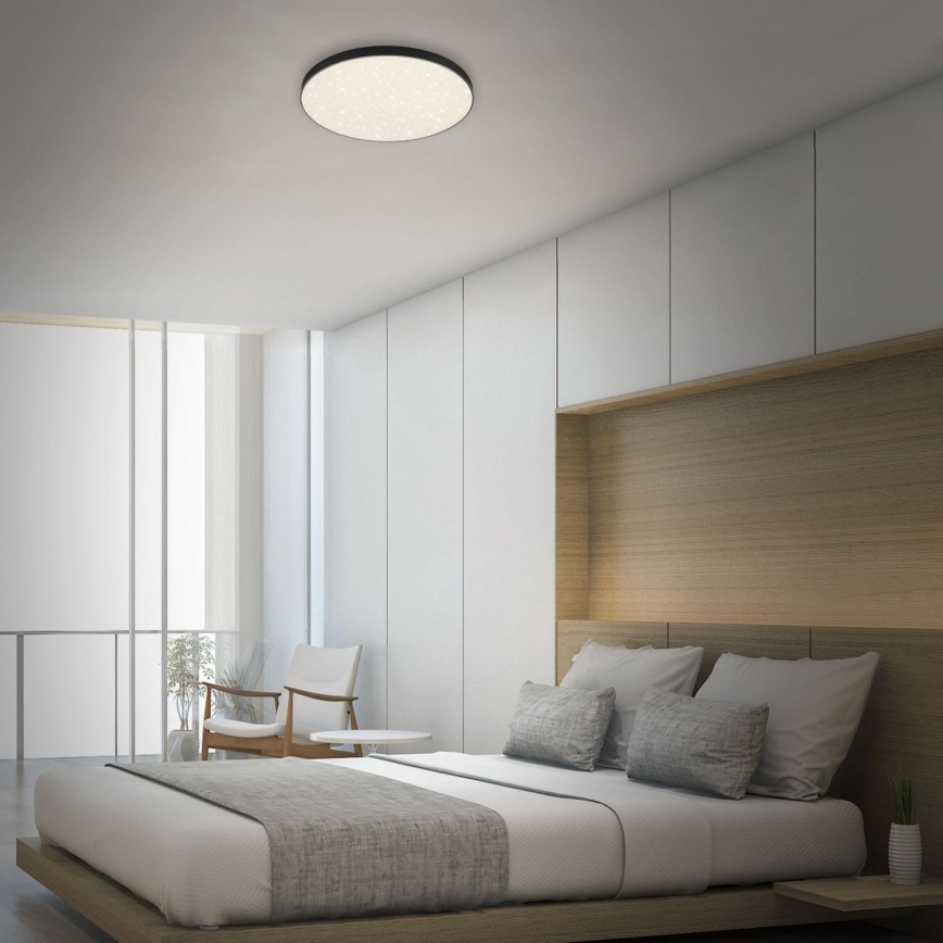 Briloner 7075-415 - LED Ceiling light STAR SKY LED/24,5W/230V 4000K d. 38 cm black