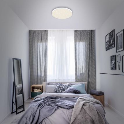 Briloner 7075-416 - LED Ceiling light STAR SKY LED/24,5W/230V 4000K d. 38 cm white