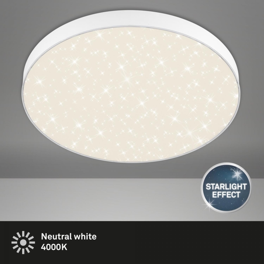 Briloner 7075-416 - LED Ceiling light STAR SKY LED/24,5W/230V 4000K d. 38 cm white