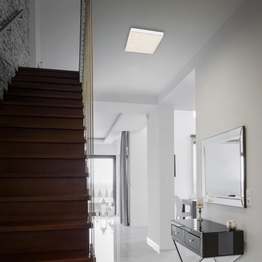Briloner 7077-416 - LED Ceiling light STAR SKY LED/16W/230V 4000K 21x21 cm white