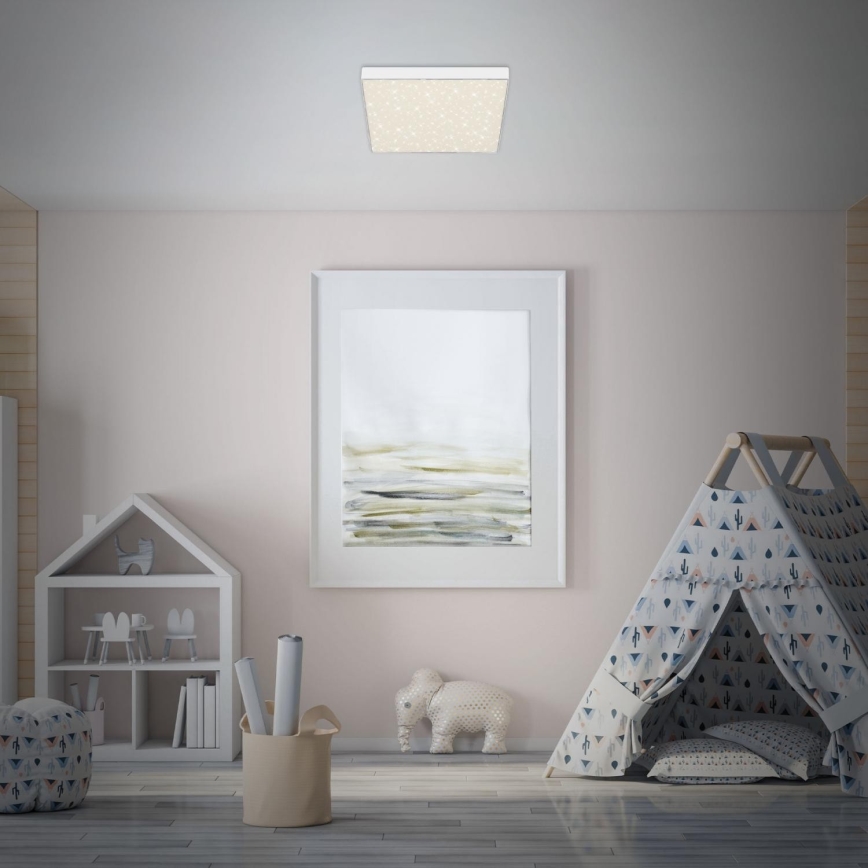 Briloner 7078-416 - LED Ceiling light STAR SKY LED/21W/230V 4000K 28x28 cm white