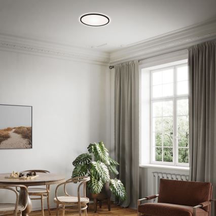 Briloner 7079-015 - LED Dimmable ceiling light SLIM LED/18W/230V 2700-6500K + remote control