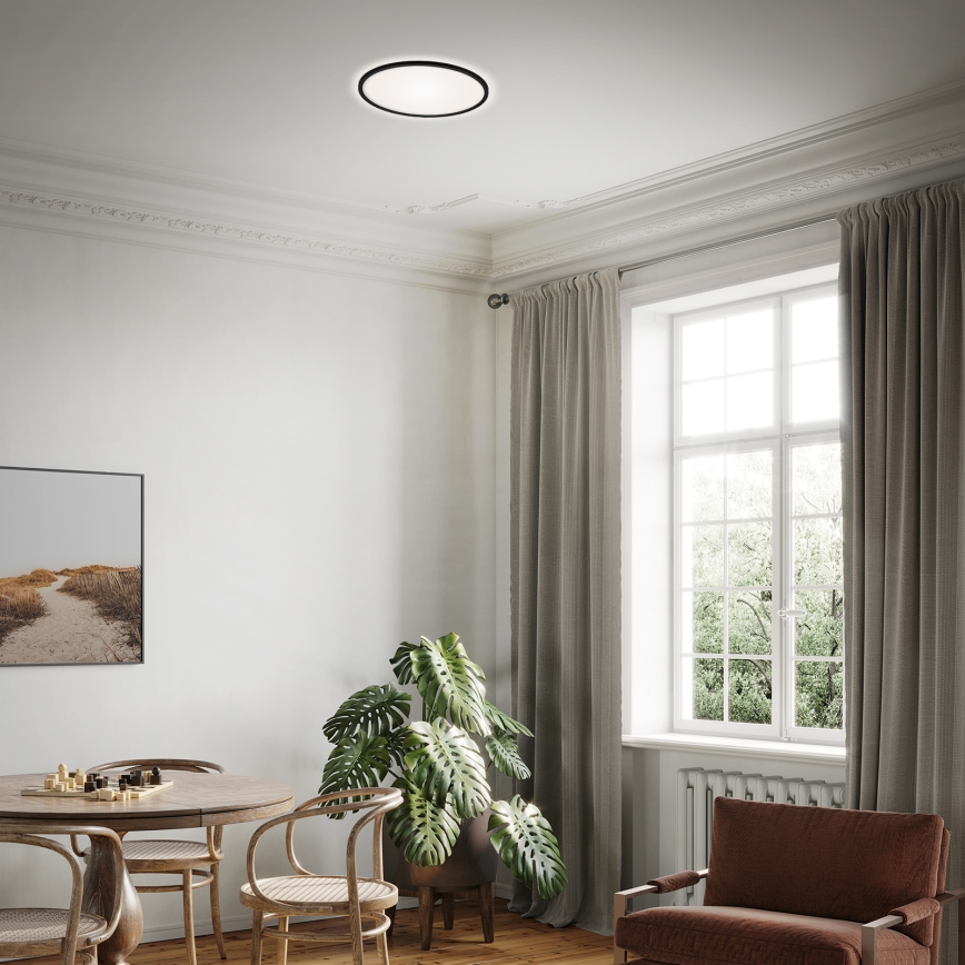 Briloner 7079-015 - LED Dimmable ceiling light SLIM LED/18W/230V 2700-6500K + remote control