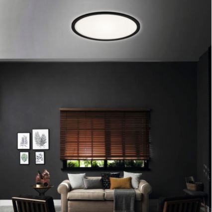 Briloner 7079-015 - LED Dimmable ceiling light SLIM LED/18W/230V 2700-6500K + remote control