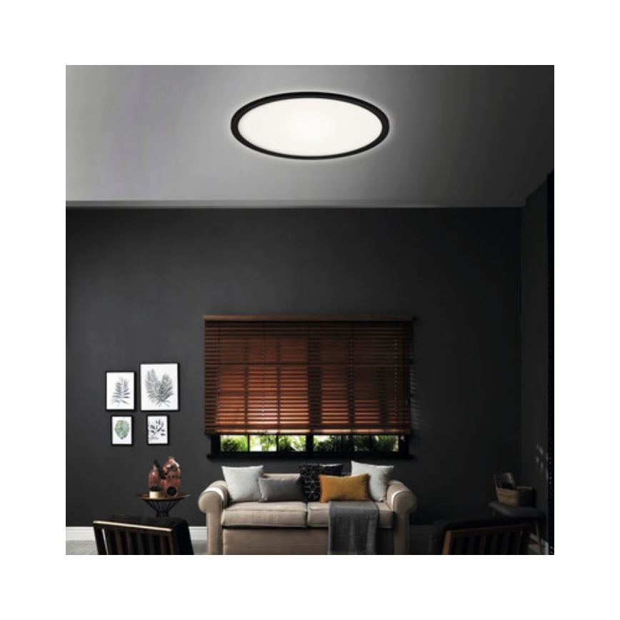 Briloner 7079-015 - LED Dimmable ceiling light SLIM LED/18W/230V 2700-6500K + remote control