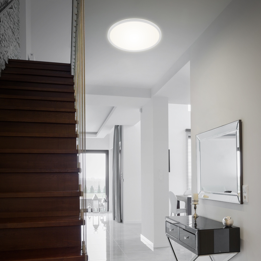 Briloner 7080-016 - LED Dimmable ceiling light SLIM LED/22W/230V 2700-6500K + remote control