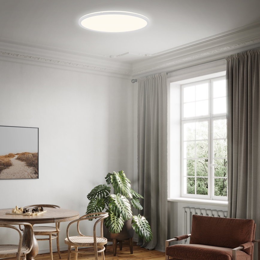 Briloner 7080-016 - LED Dimmable ceiling light SLIM LED/22W/230V 2700-6500K + remote control