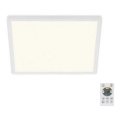 Briloner 7081-016 - LED Dimmable ceiling light SLIM LED/18W/230V 2700-6500K + remote control