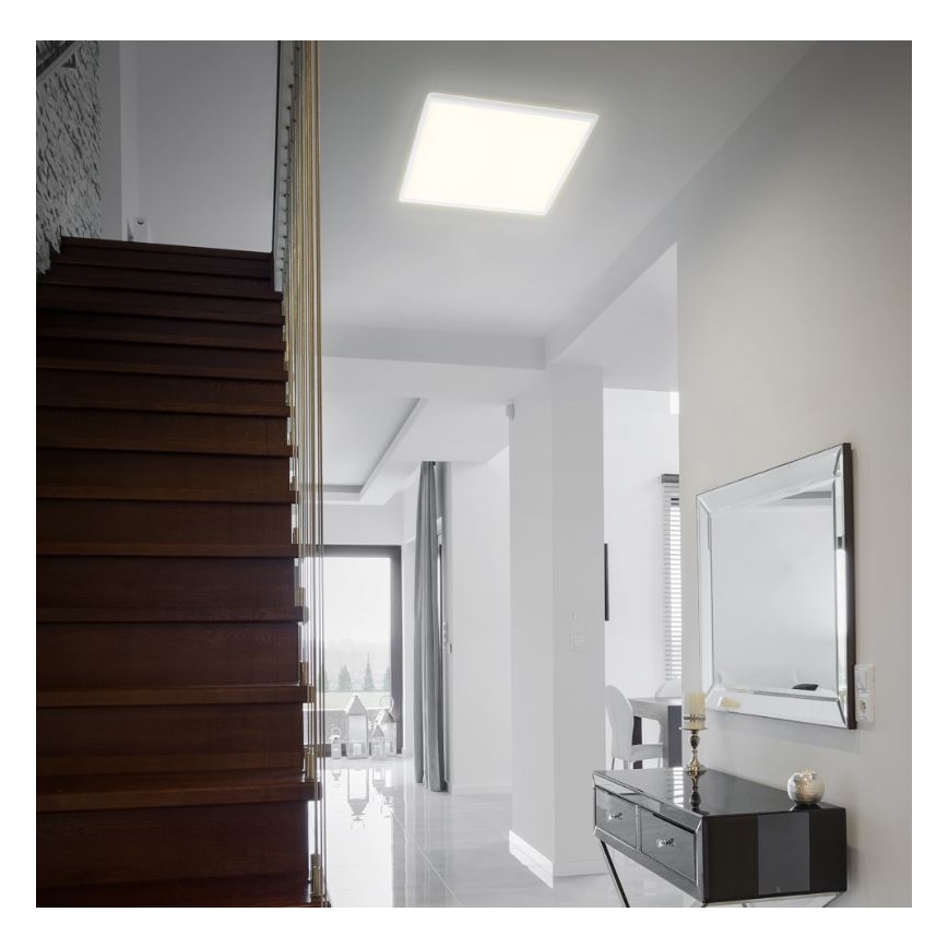 Briloner 7082-016 - LED Dimmable ceiling light SLIM LED/22W/230V 2700-6500K + remote control